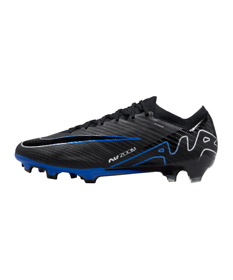 Nike Mercurial Vapor 13 Elite FG Football Boots - Black/Silver Metallic, Nike  Mercurial Football Boots