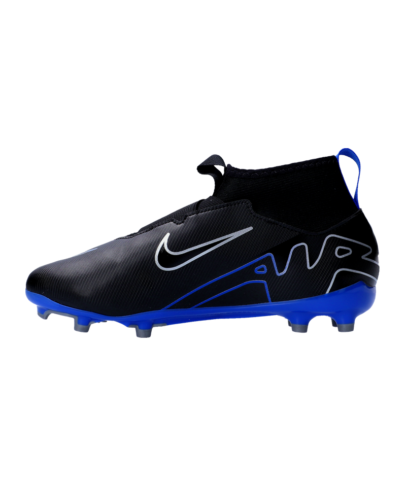 Jr. mercurial superfly 7 elite fg black sale