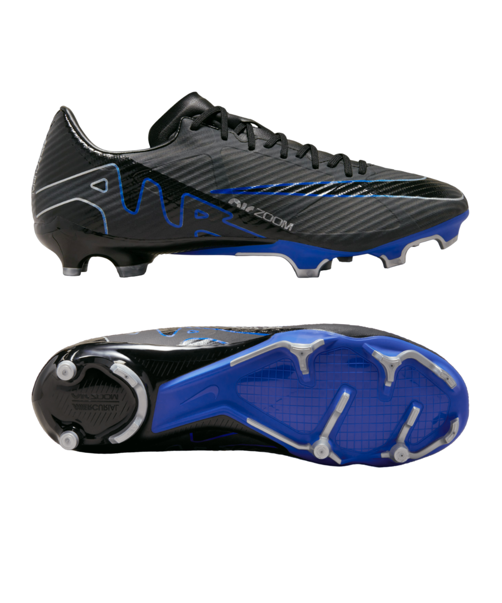 New Nike Mercurial Vapor XIII Elite FG - Black Blue