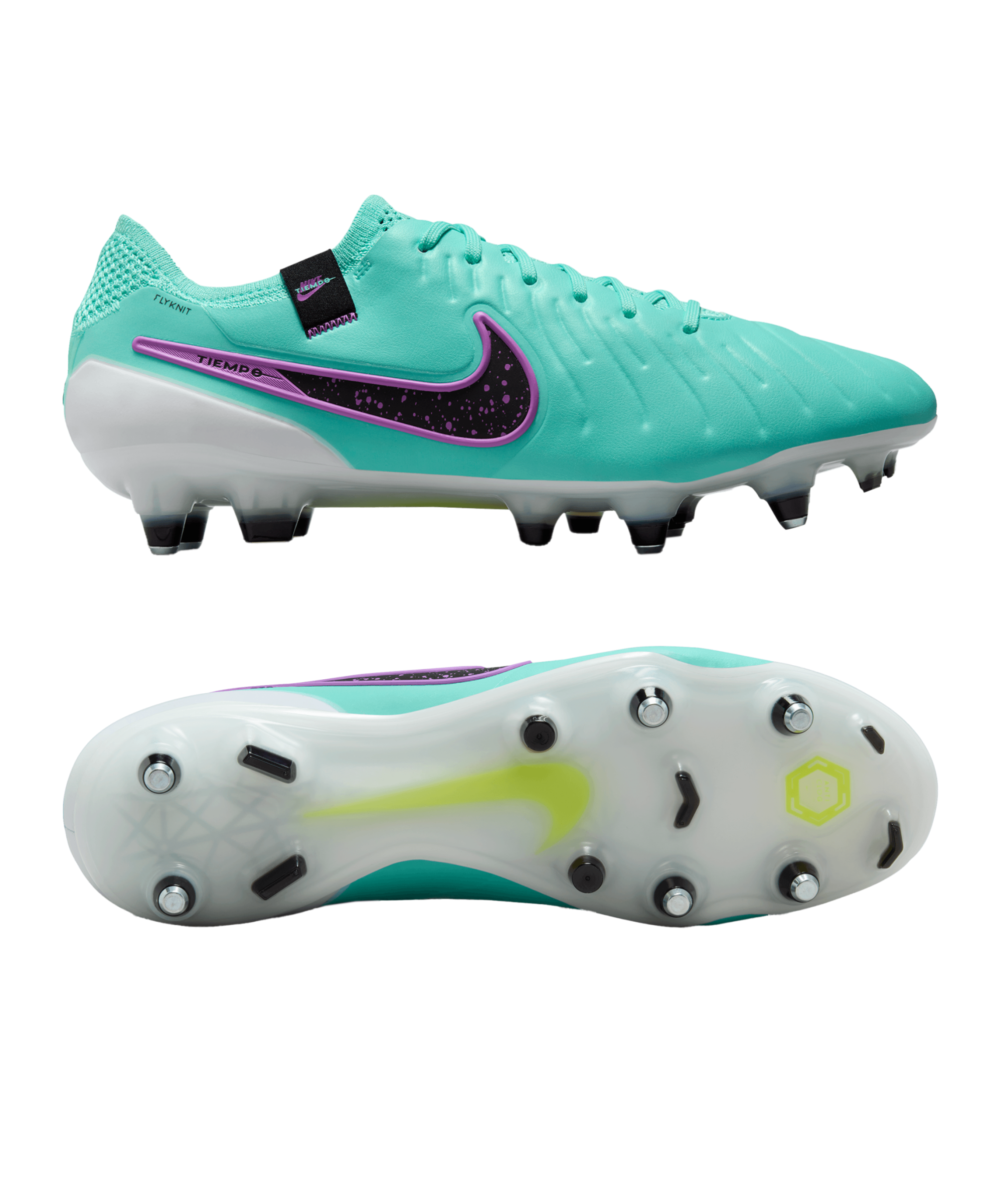 Nike Tiempo Legend 10 Elite SG Pro AC Soccer Cleat - Signal