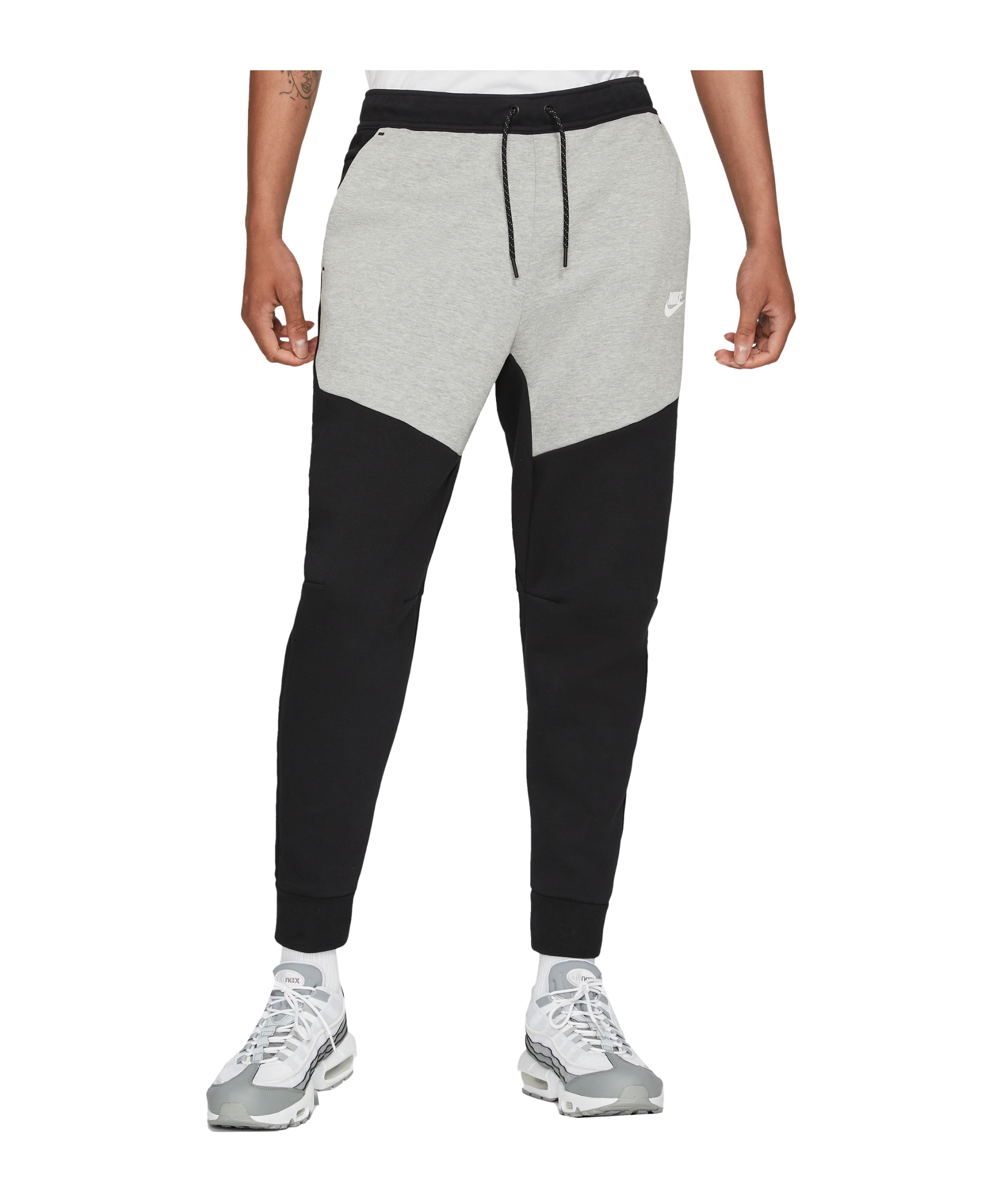 Nike Sportswear Tech Fleece Black Joggers – Puffer Reds