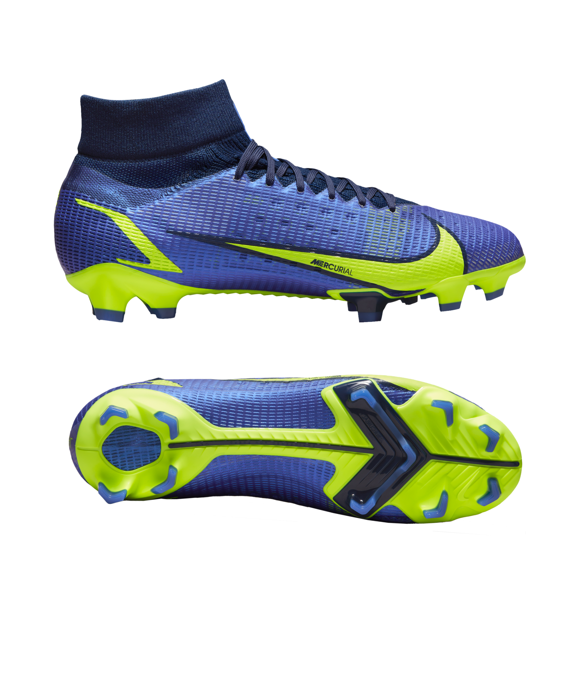 Novel Cleats Shoes Soccer Nike Mercurial Vapor XIII PRO FG Blue