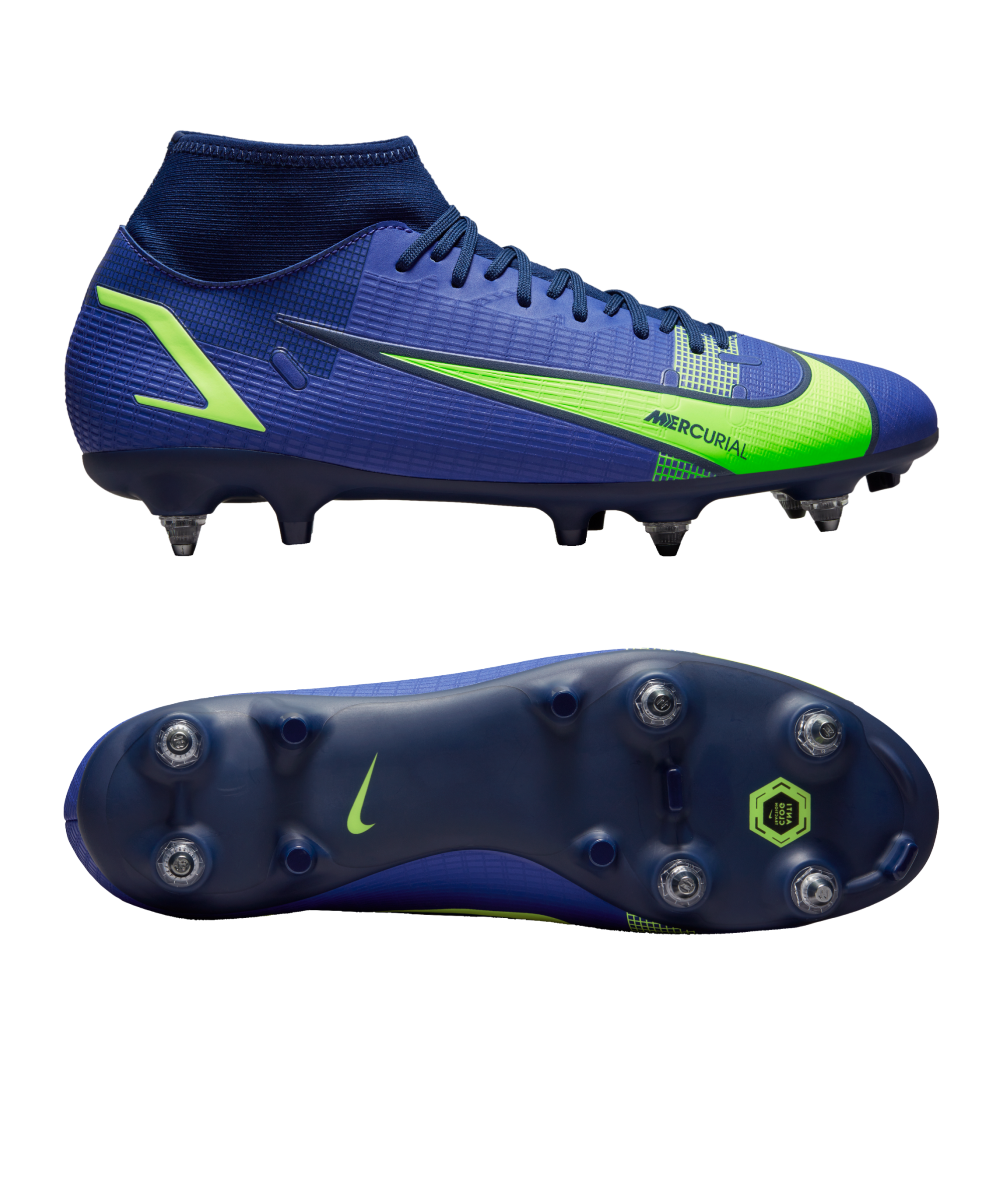 Soft ground football boots Nike MERCURIAL SUPERFLY 8 ACADEMY SG