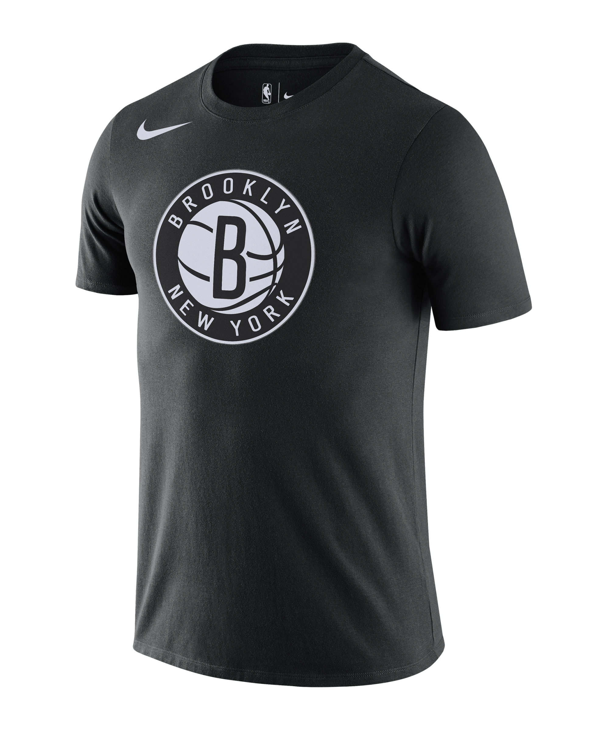 Nike Brooklyn Nets Logo T-Shirt - Black