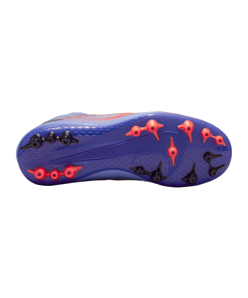 Nike Mercurial Superfly Viii Mbappe X Flames Academy Ag Kids Silver