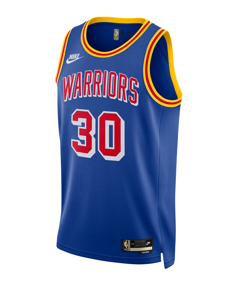 steph curry blue and red jersey