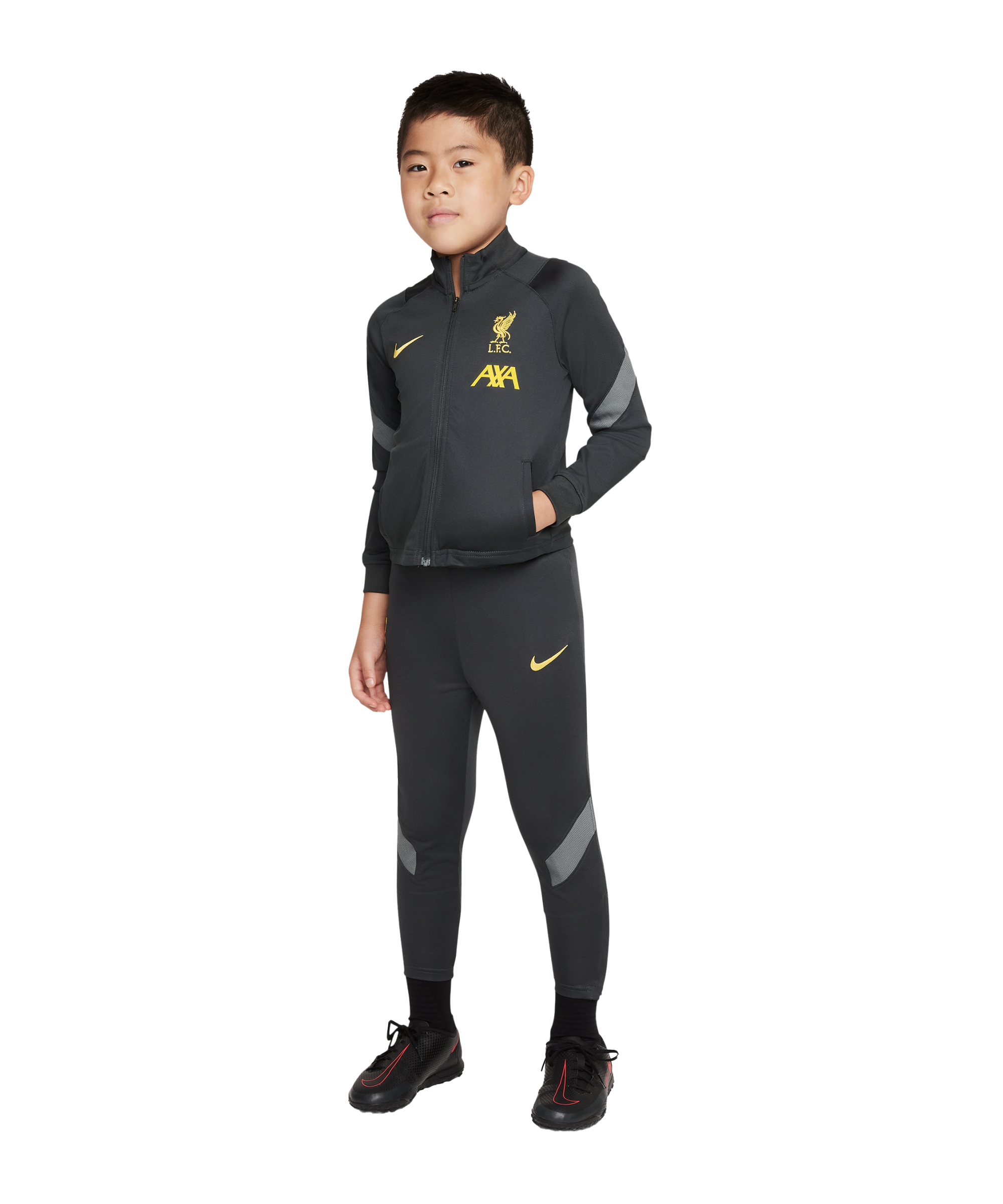 Nike FC Liverpool Tracksuit Kids FALSCH - Grey