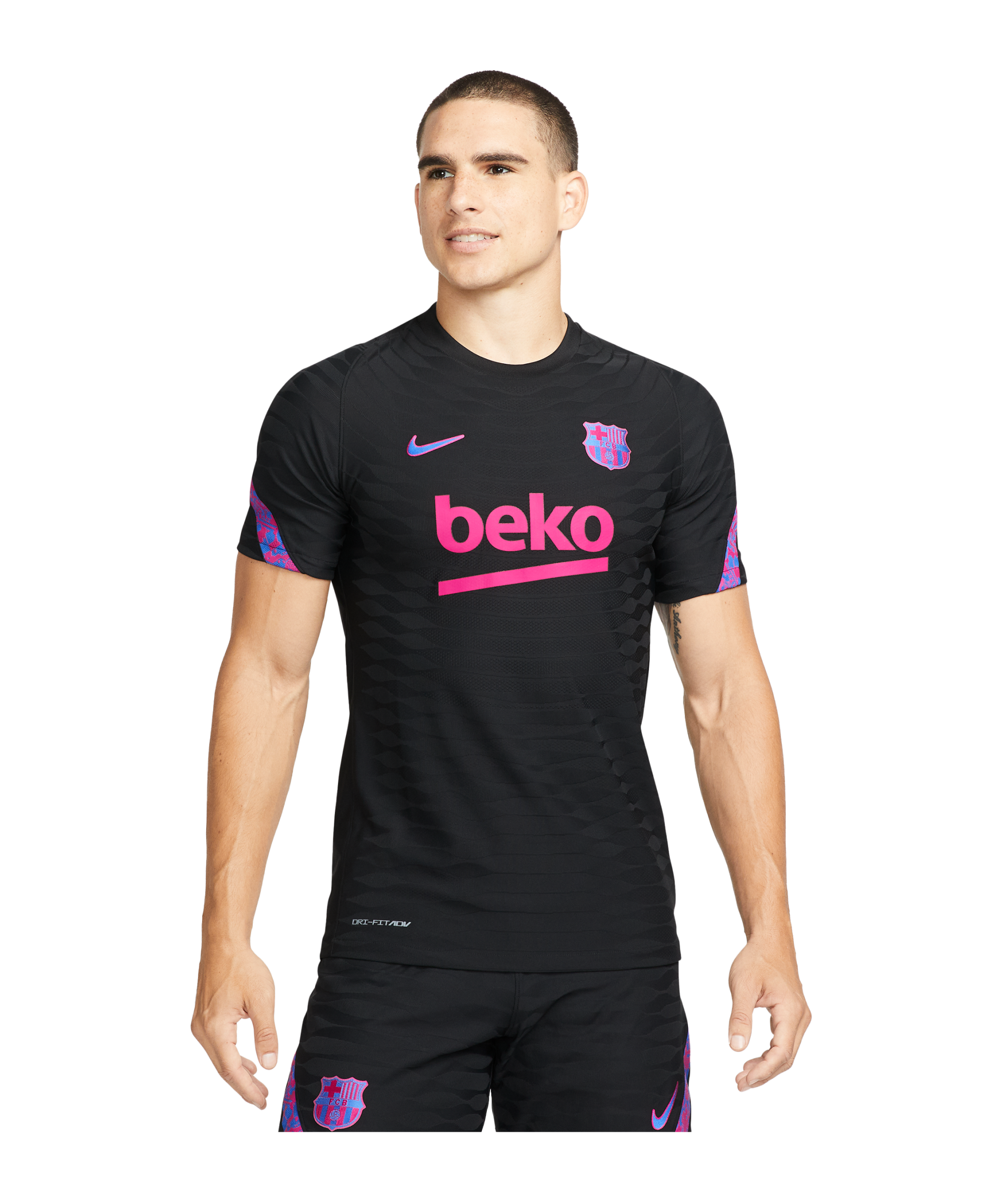 Tol pedaal delicaat Nike FC Barcelona Elite Trainingsshirt - Black