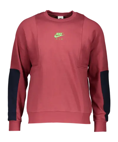 Nike Air Brushed-Back Fleece Crew Sweatshirt