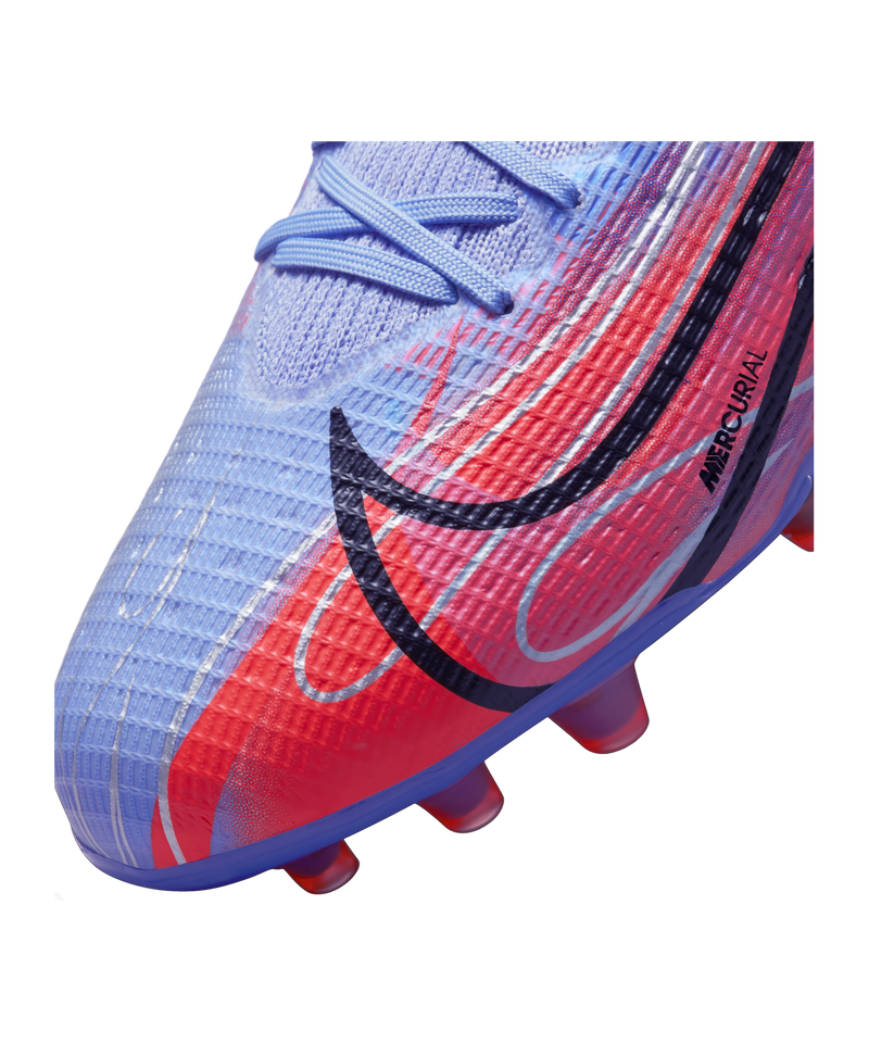 Nike Mercurial Superfly VIII Mbappe x Flames Elite FG - silver