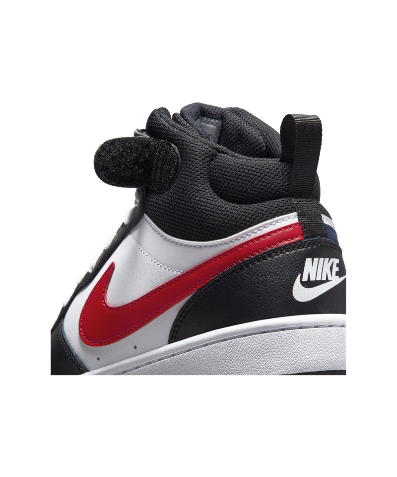Nike Court Borough Mid 2 Kids (PS) - Red