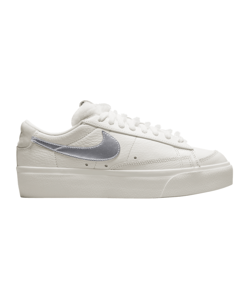 Nike Blazer Low Platform Women Silver
