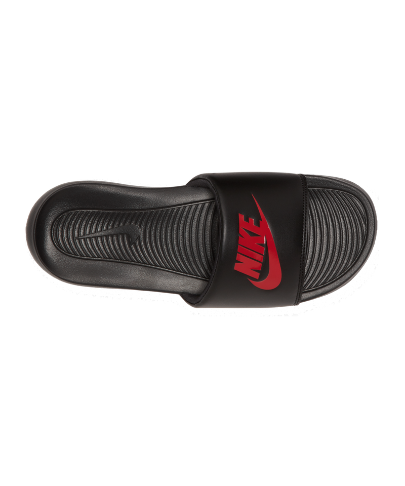 Nike Victori One slides in black and red