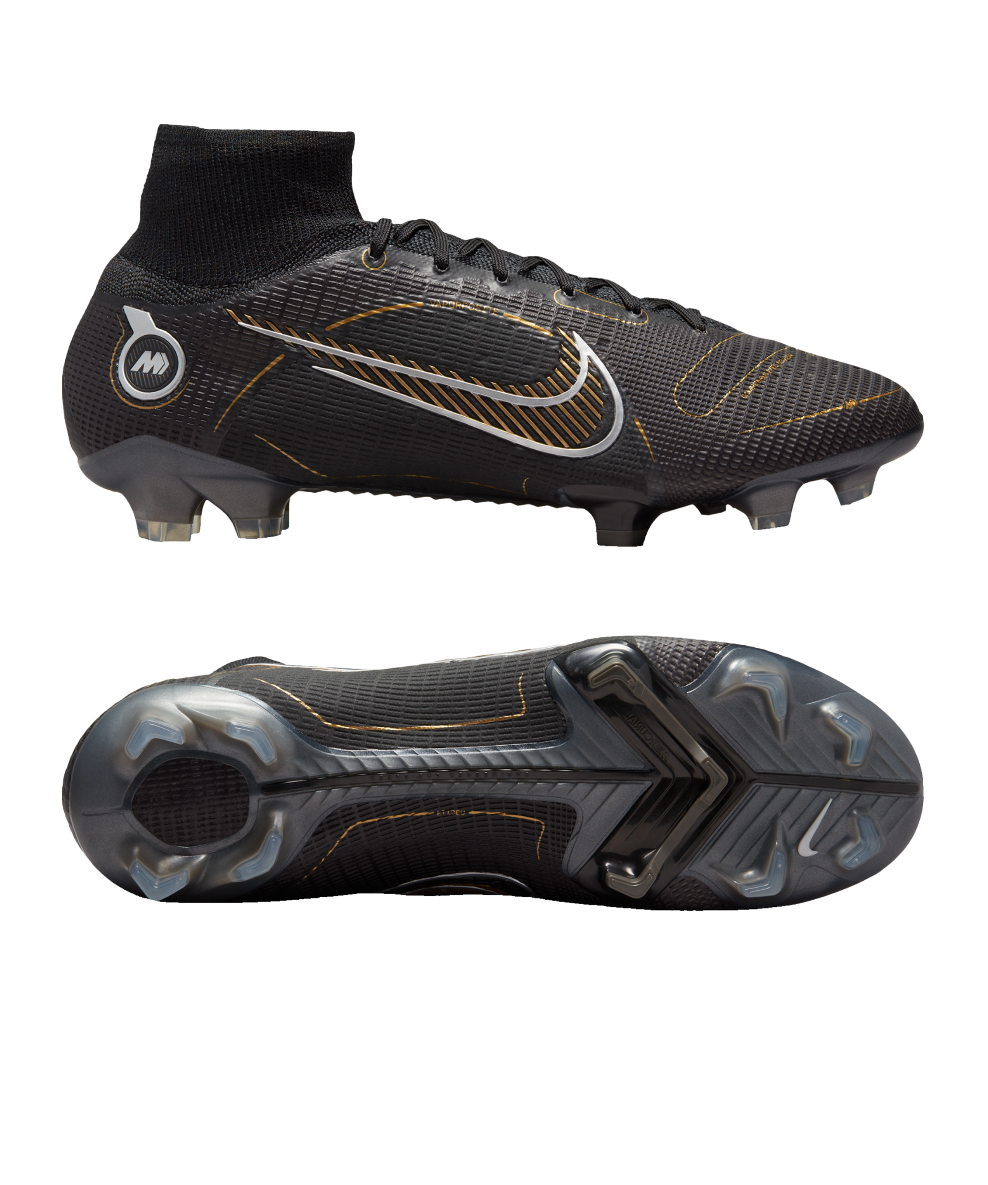 Nike Mercurial Superfly 7 Elite FG Men's Soccer Shoes - Black, US 9