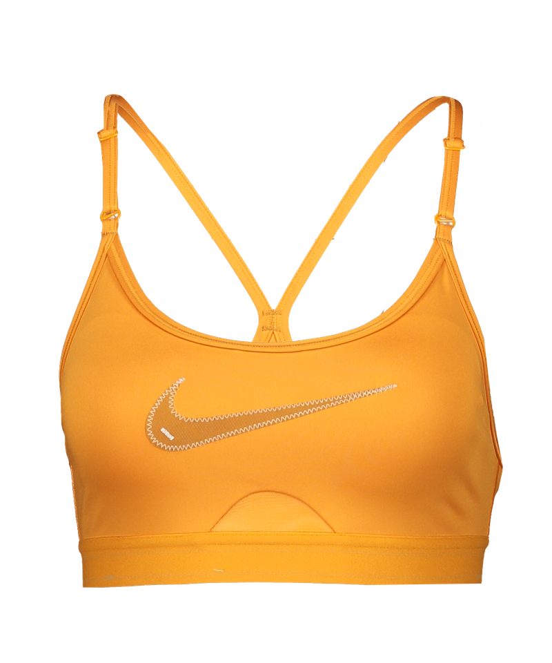 Nike Indy lightSup Padded Sport Bra Women - Yellow