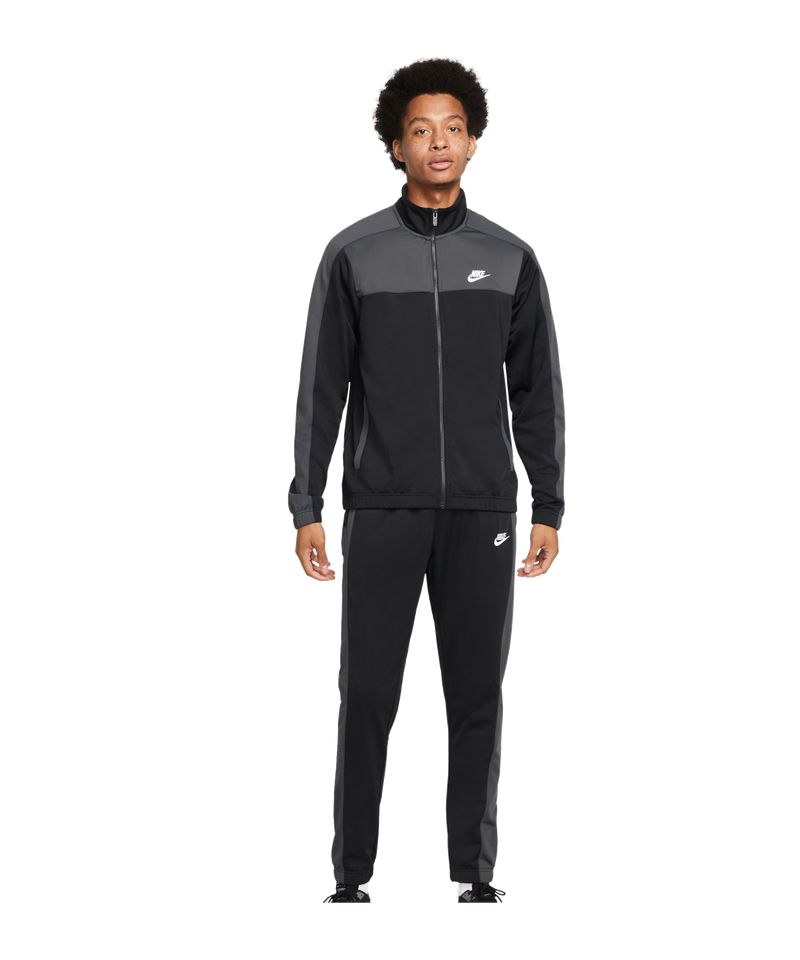 Nike essential tracksuit best sale