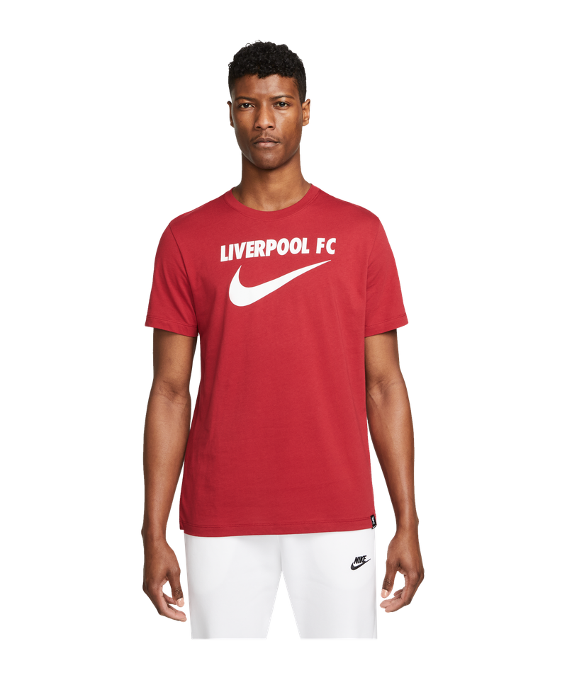 Toevoeging ik klaag bijtend Nike FC Liverpool T-Shirt - Rood
