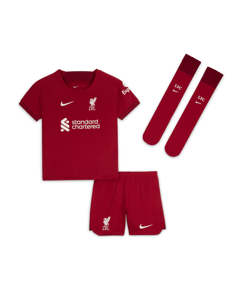 : Nike Youth Soccer Liverpool Home Jersey (X-Small) Red