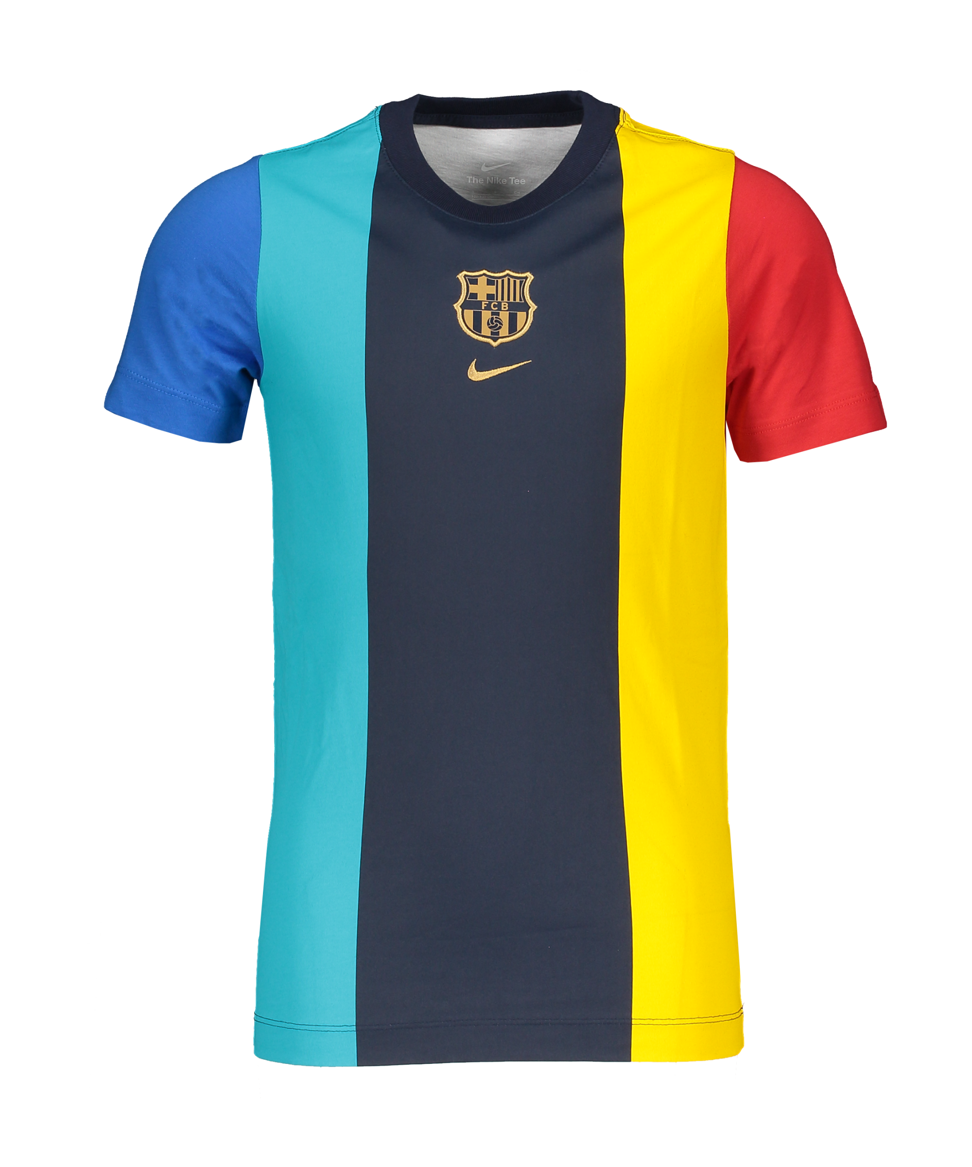 Jongleren Volgen Ook Nike FC Barcelona Voice T-Shirt Kids - Blue