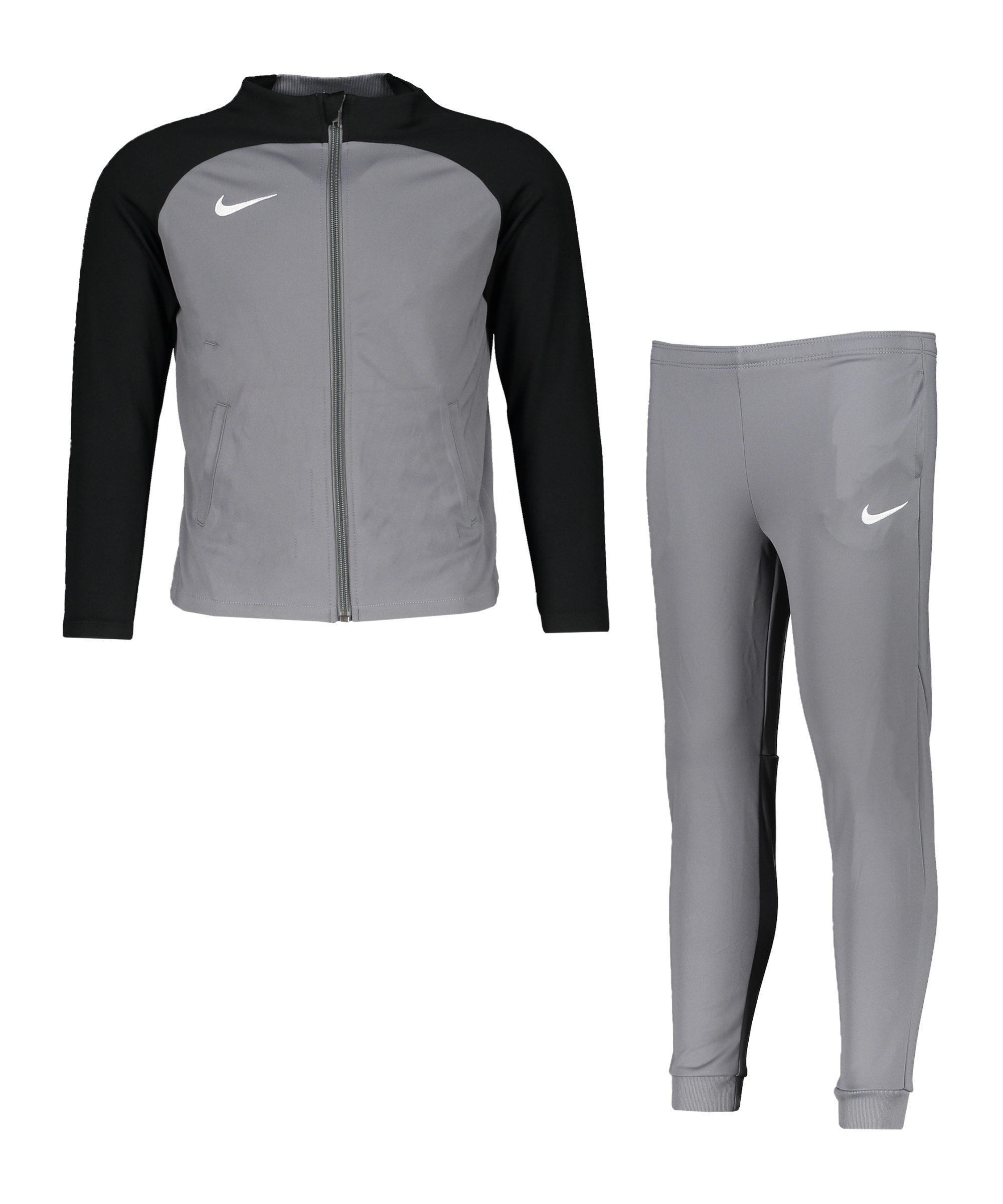 Grey nike academy sales tracksuit