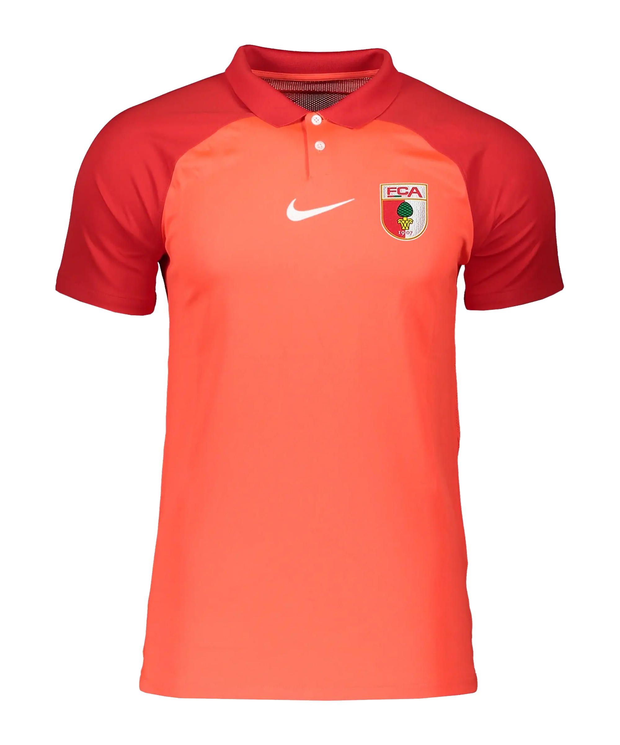 Nike FC Augsburg Poloshirt Red