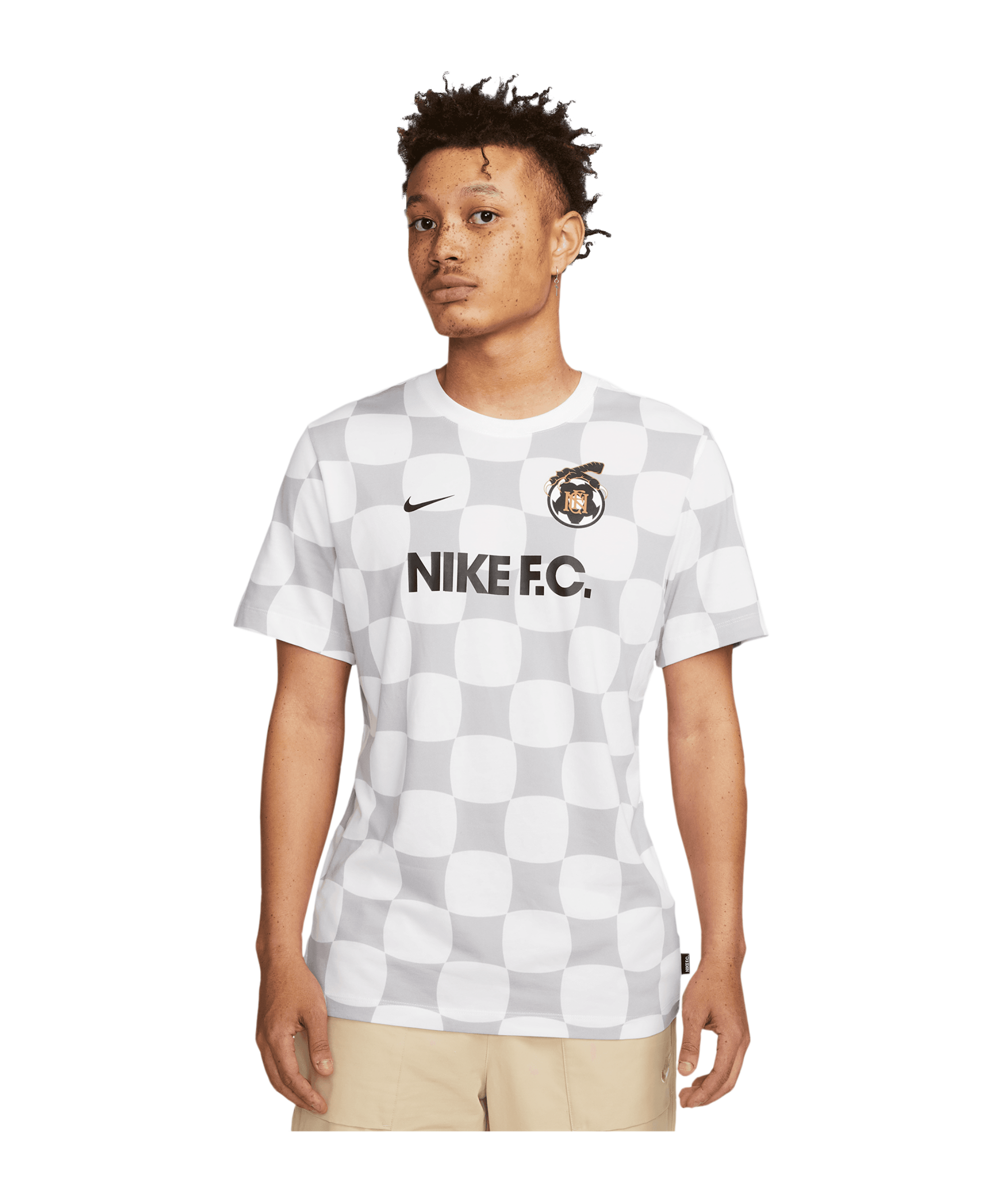 pasta bungeejumpen instant Nike F.C. T-Shirt - Wit