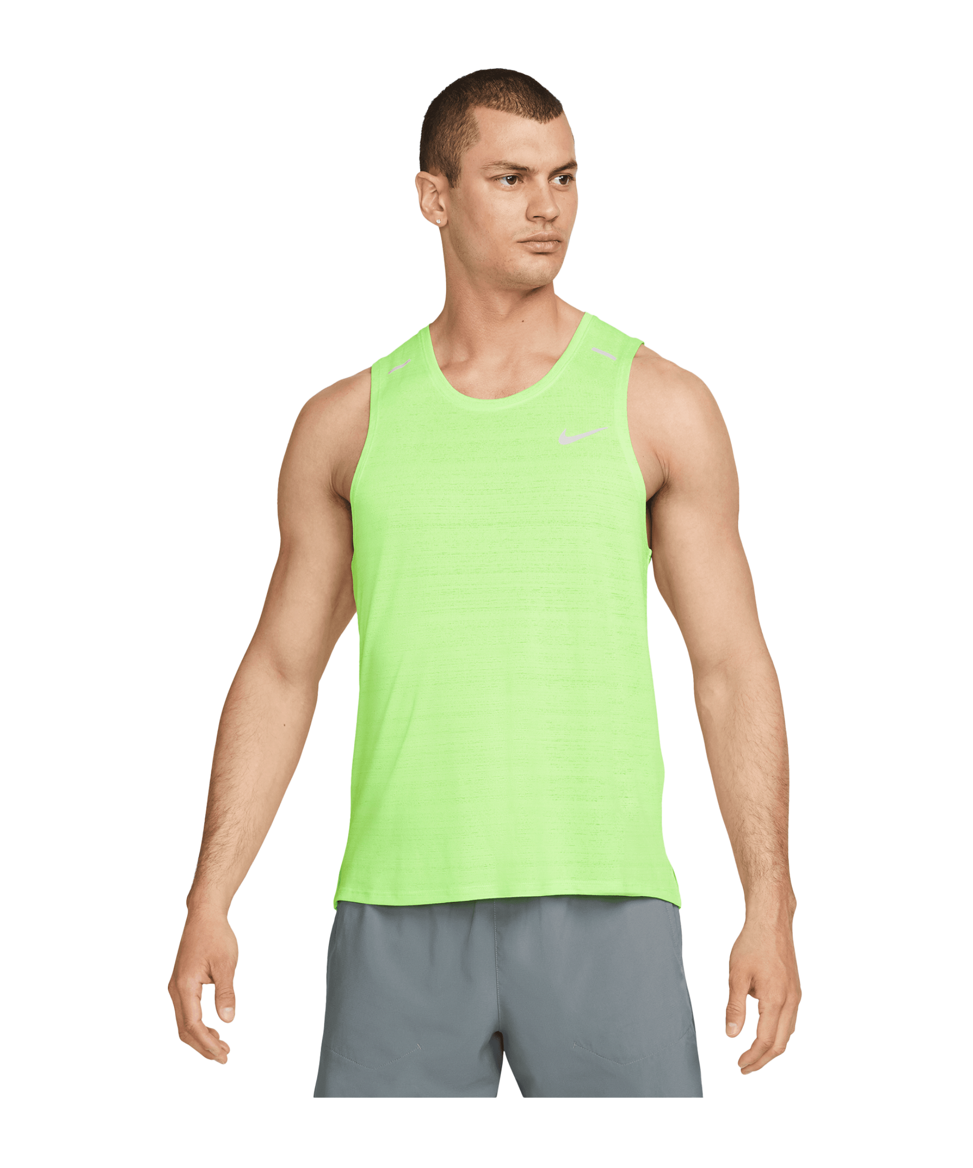 Green nike tank top