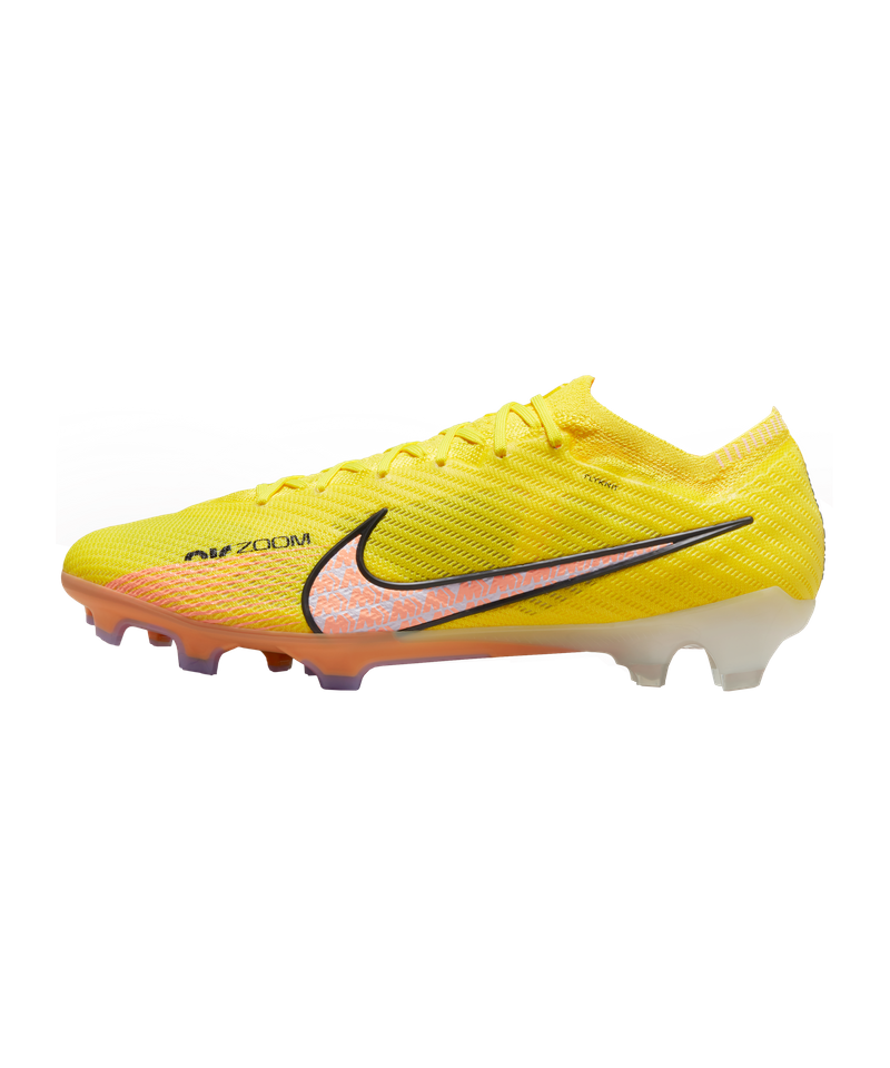 Nike Air Zoom Mercurial Vapor 15 Elite FG Boots Men's Cleats Yellow