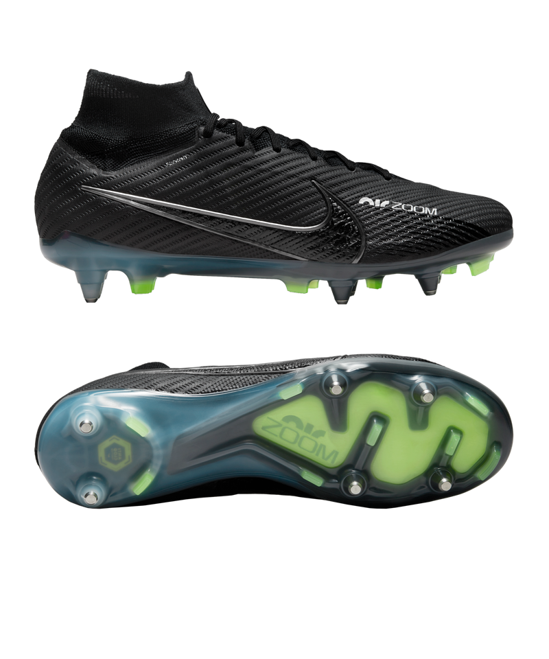 Nike Mercurial Vapor 15 Club MG Black/Dark Smoke Grey/Summit White/Volt  Men's Soccer Cleat - Hibbett