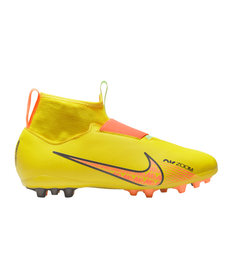 Nike Jr Air Zoom Mercurial Superfly IX Academy AG Kids Lucent - Yellow