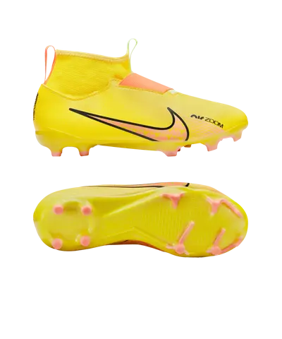 Nike Jr Air Zoom Mercurial Superfly IX Academy FG/MG Kids Lucent