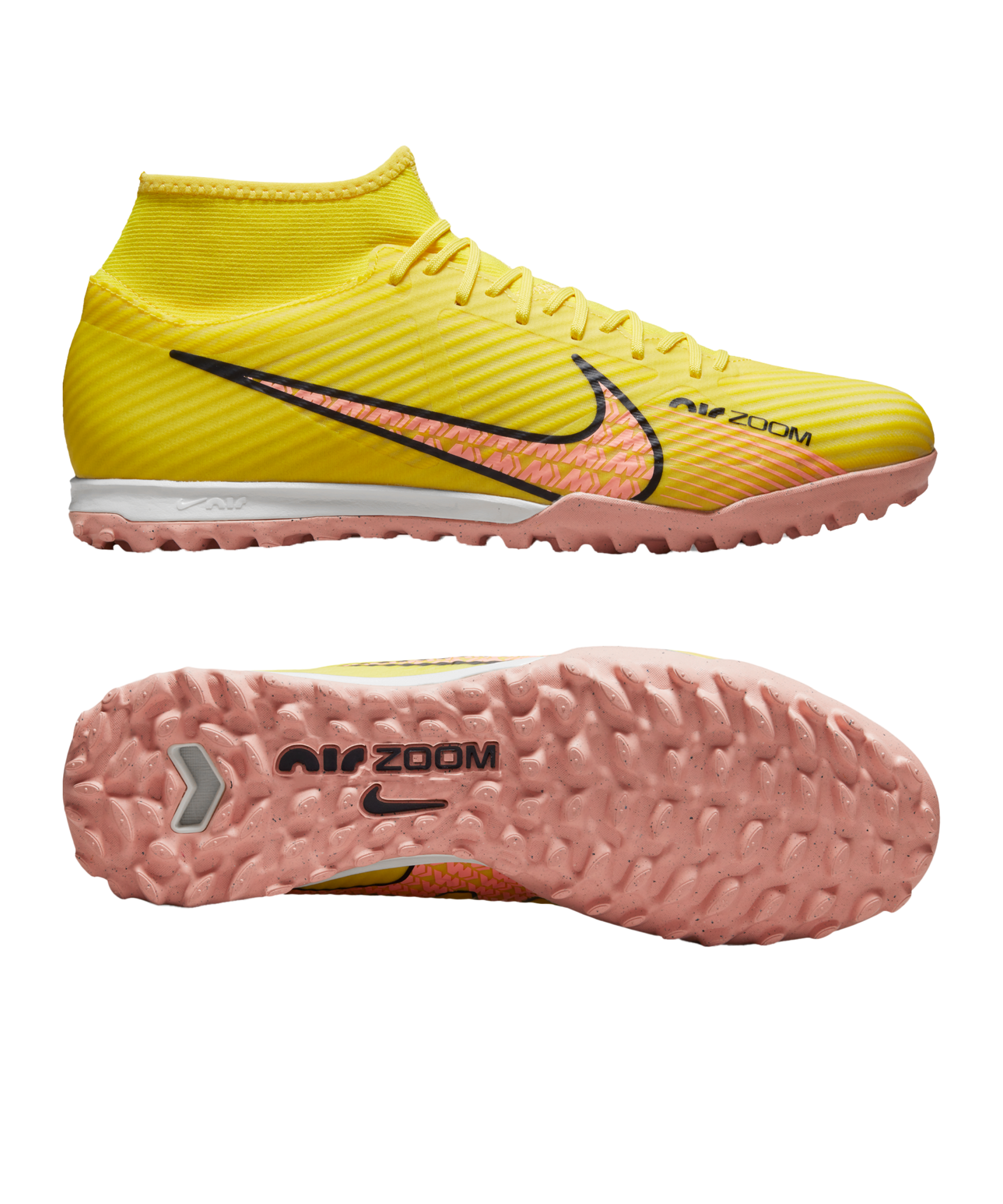 Traición Salida hacia Recuerdo Nike Air Zoom Mercurial Superfly IX Academy TF Lucent - Yellow