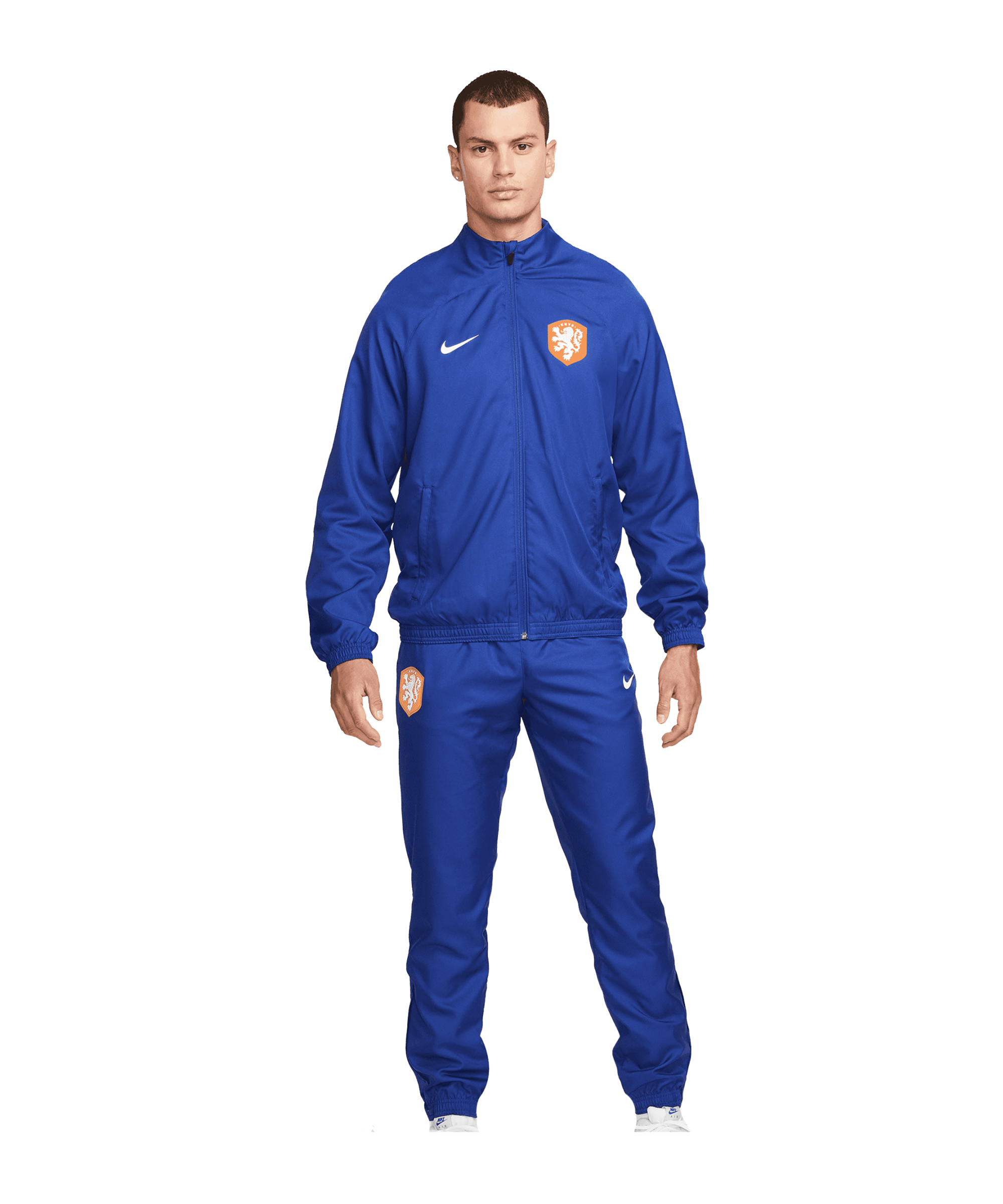 Nike Netherlands Woven Tracksuit μπλε