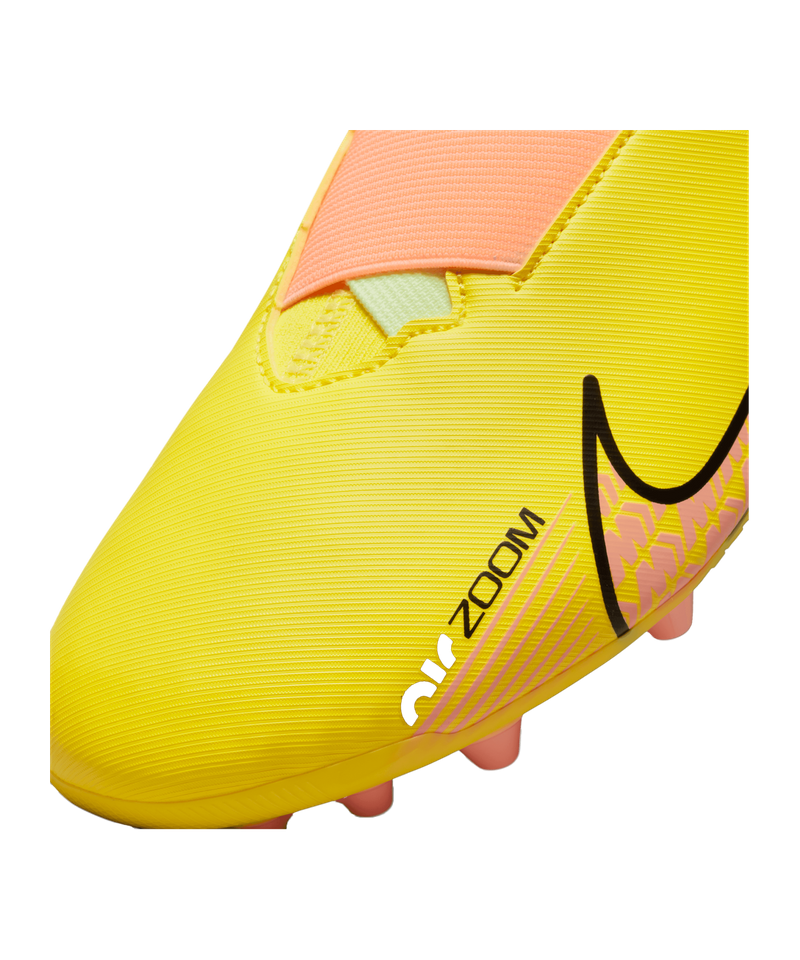 Nike Jr Air Zoom Mercurial Vapor XV Academy AG Kids Lucent - Yellow