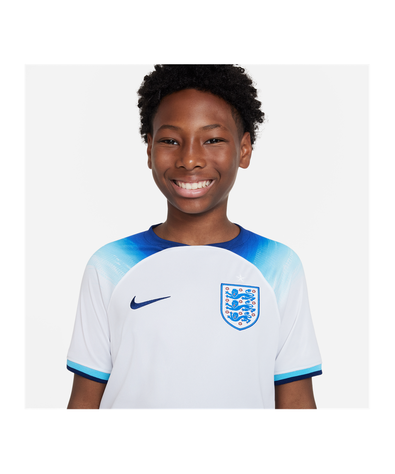 Nike England Shirt Home WM 2022 Kids Wit