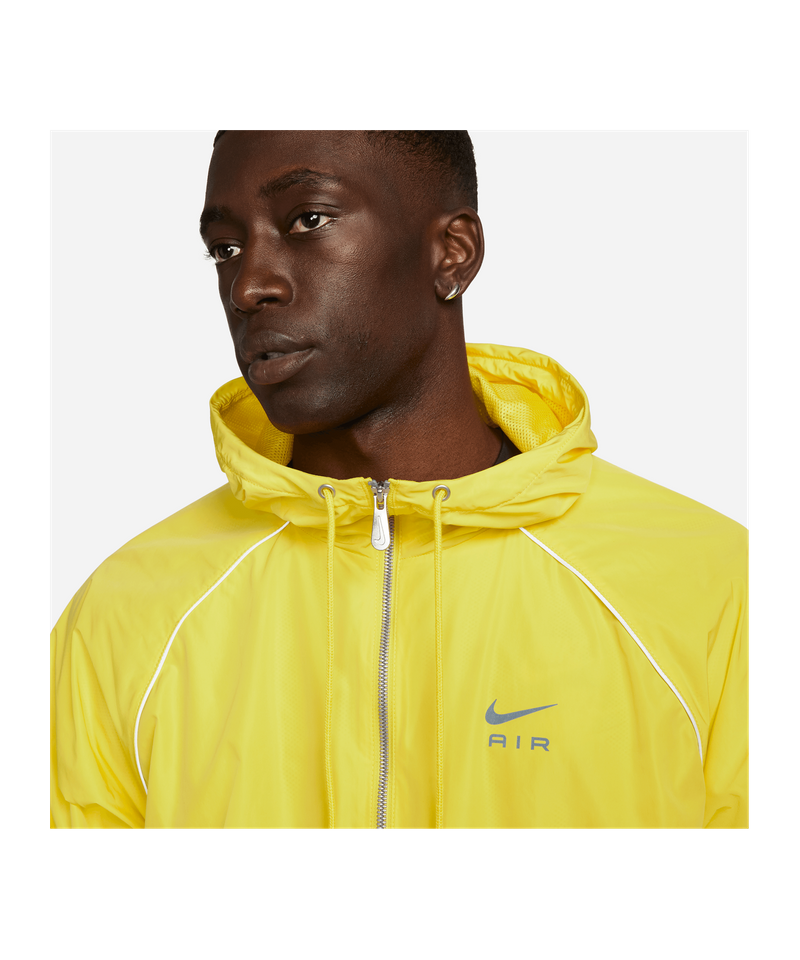 Nike windbreaker cheap mens yellow