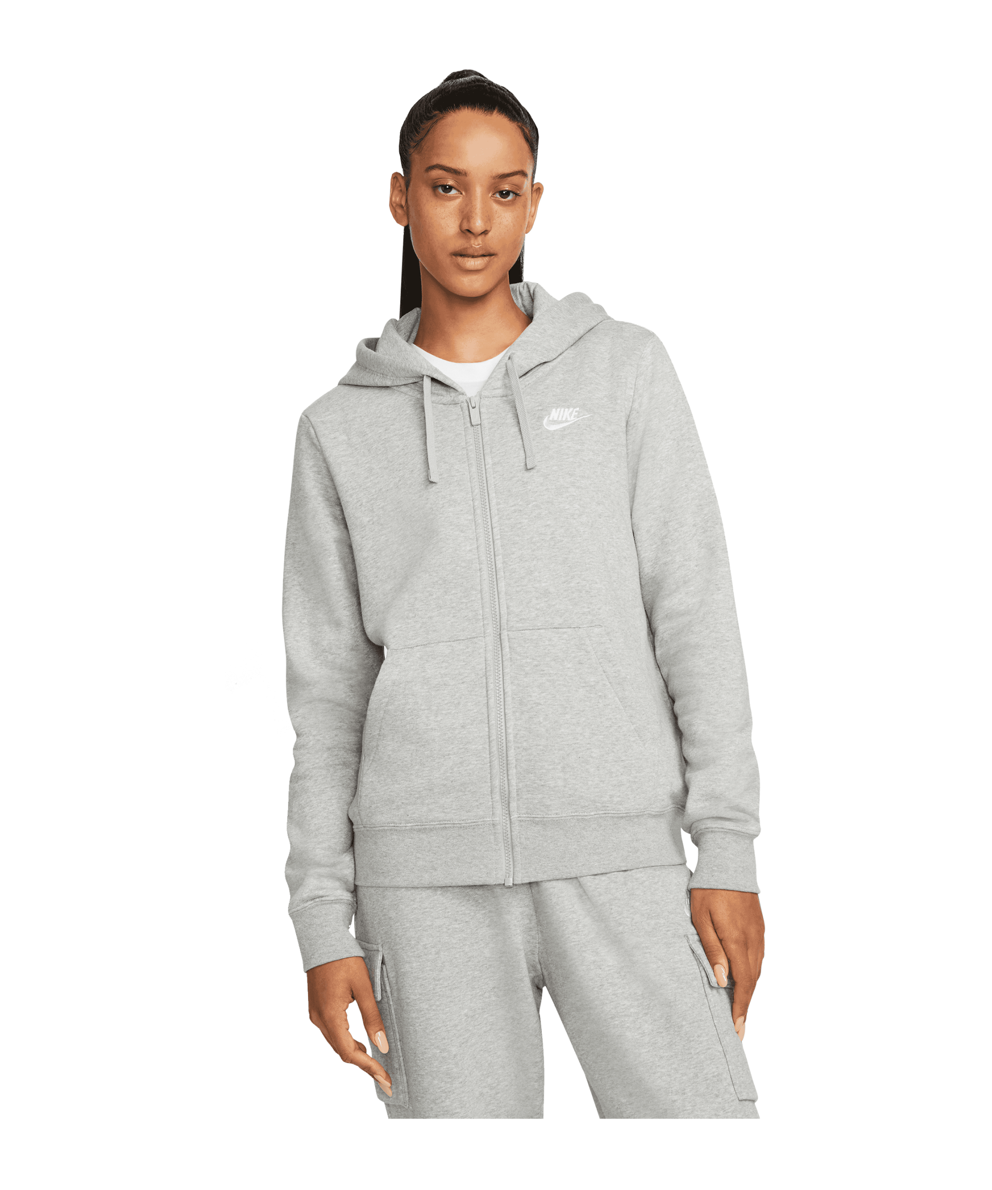 nike fleece zipup