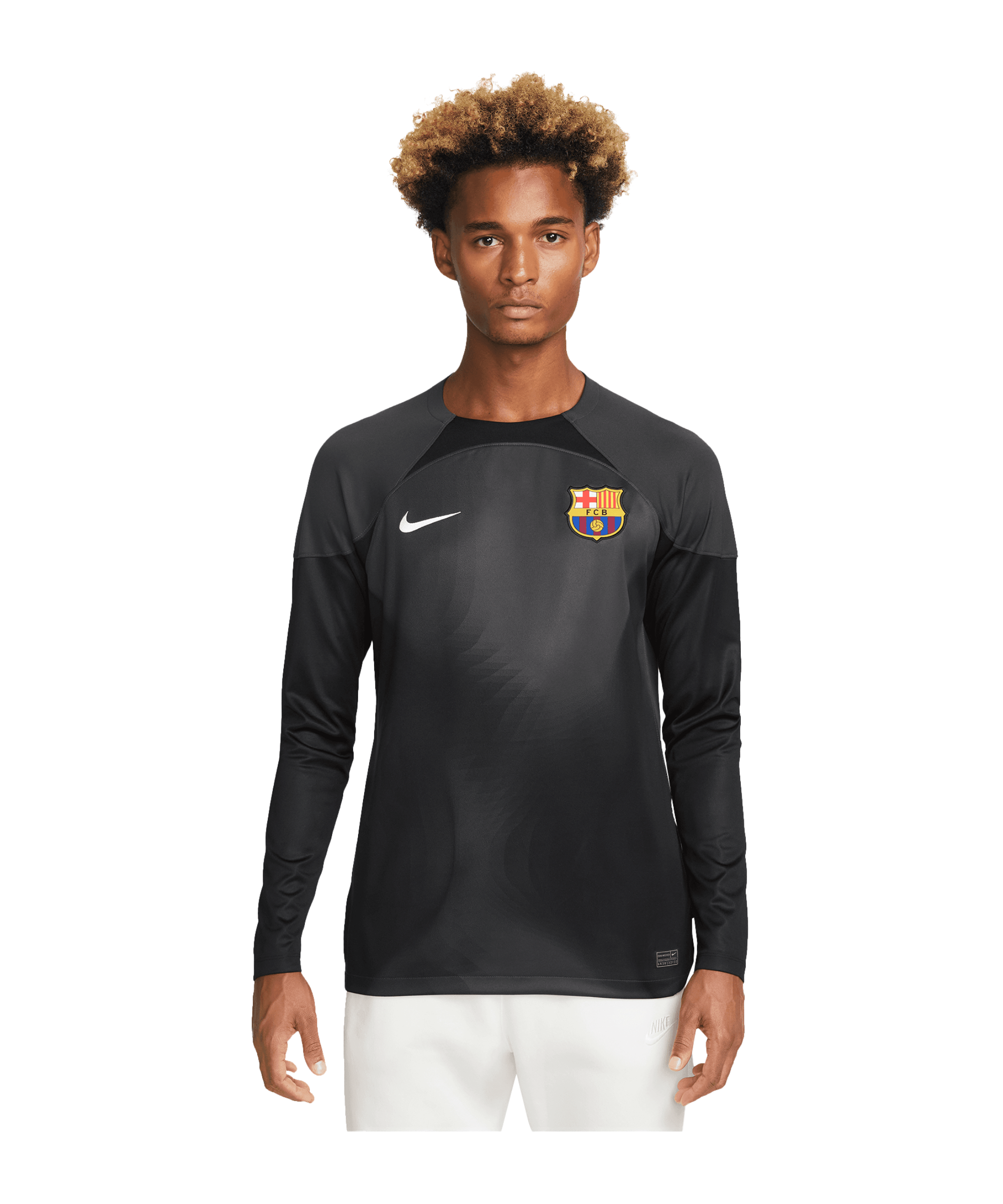 vertical Compuesto acumular Nike FC Barcelona GK-Shirt 2022/2023 - Black