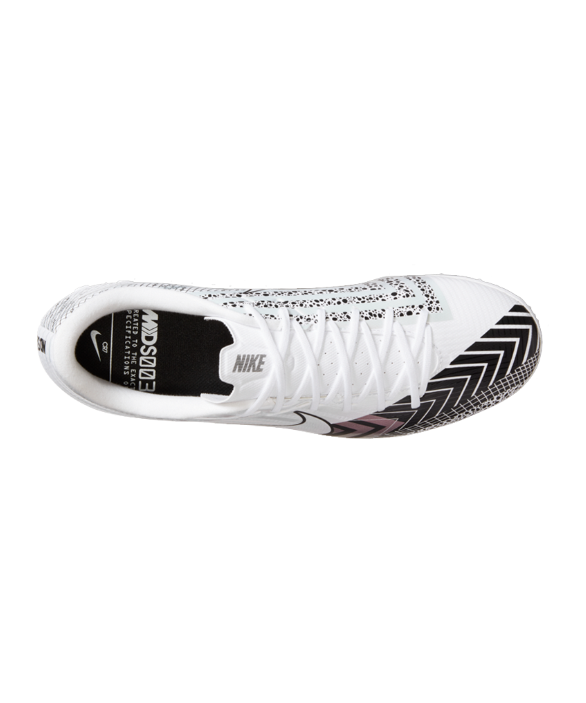 Nike Mercurial Vapor XIII MDS003 - White / White / Black FG