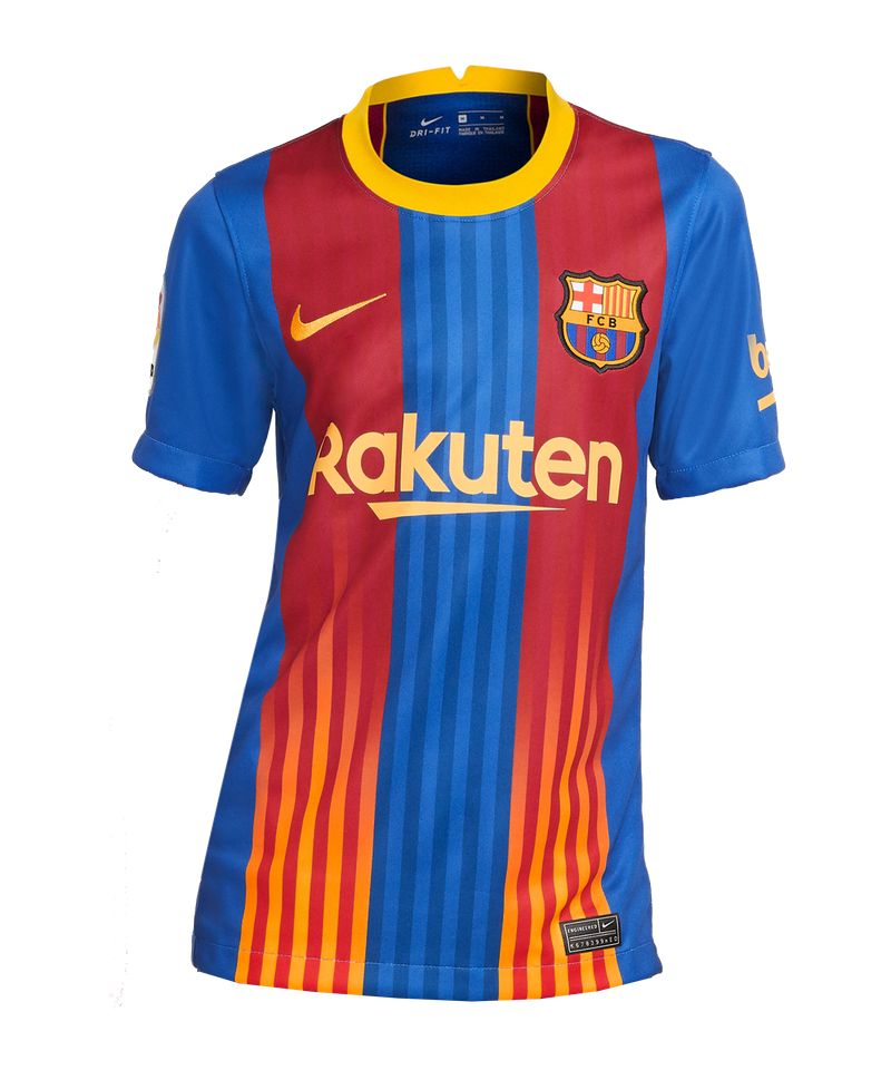Medicinaal Omdat atmosfeer Nike FC Barcelona Shirt El Clásico 2020/2021 Kids - Yellow