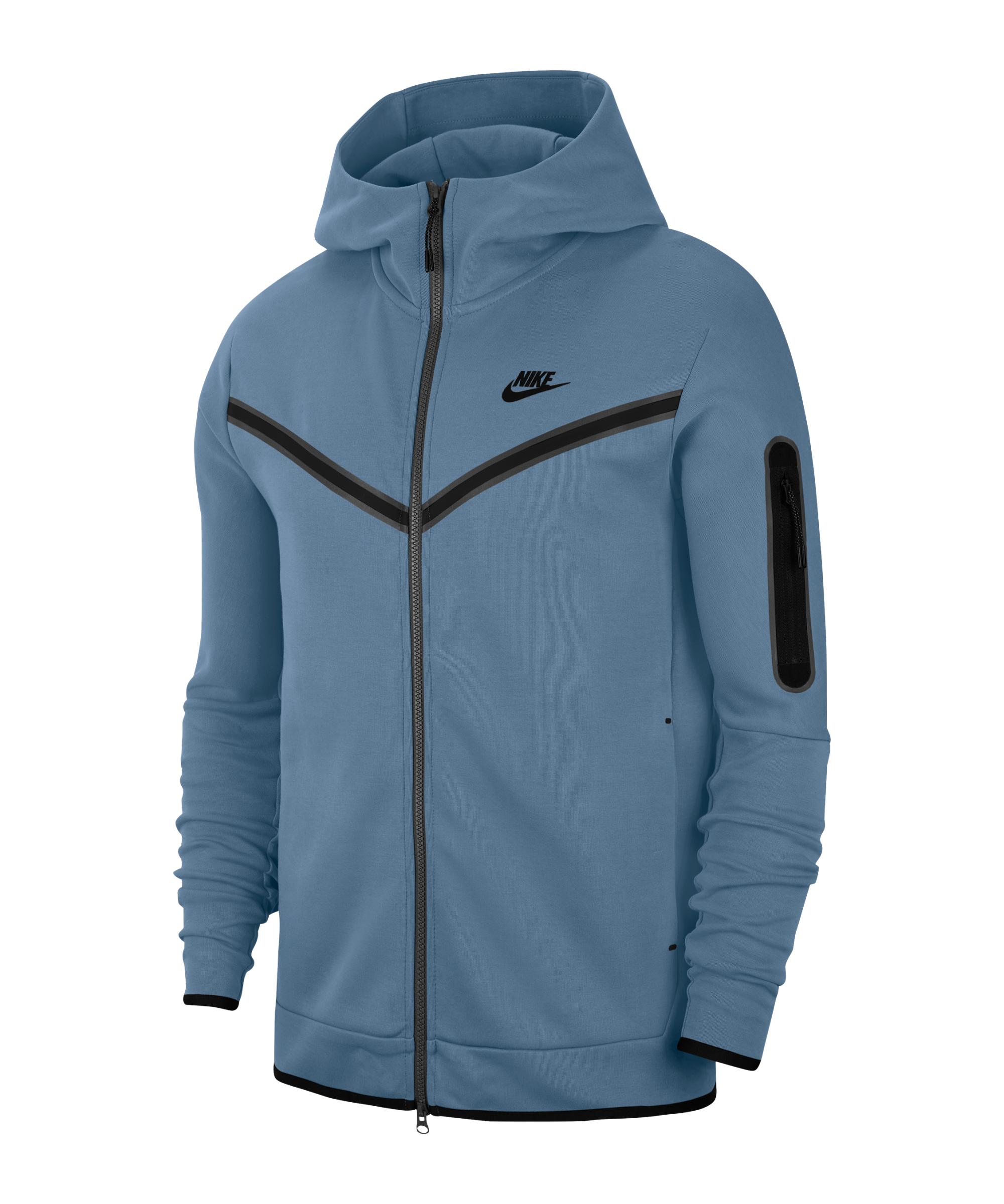 lichtblauw nike tech fleece