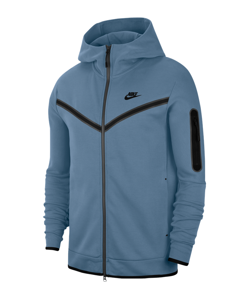 lichtblauw tech fleece