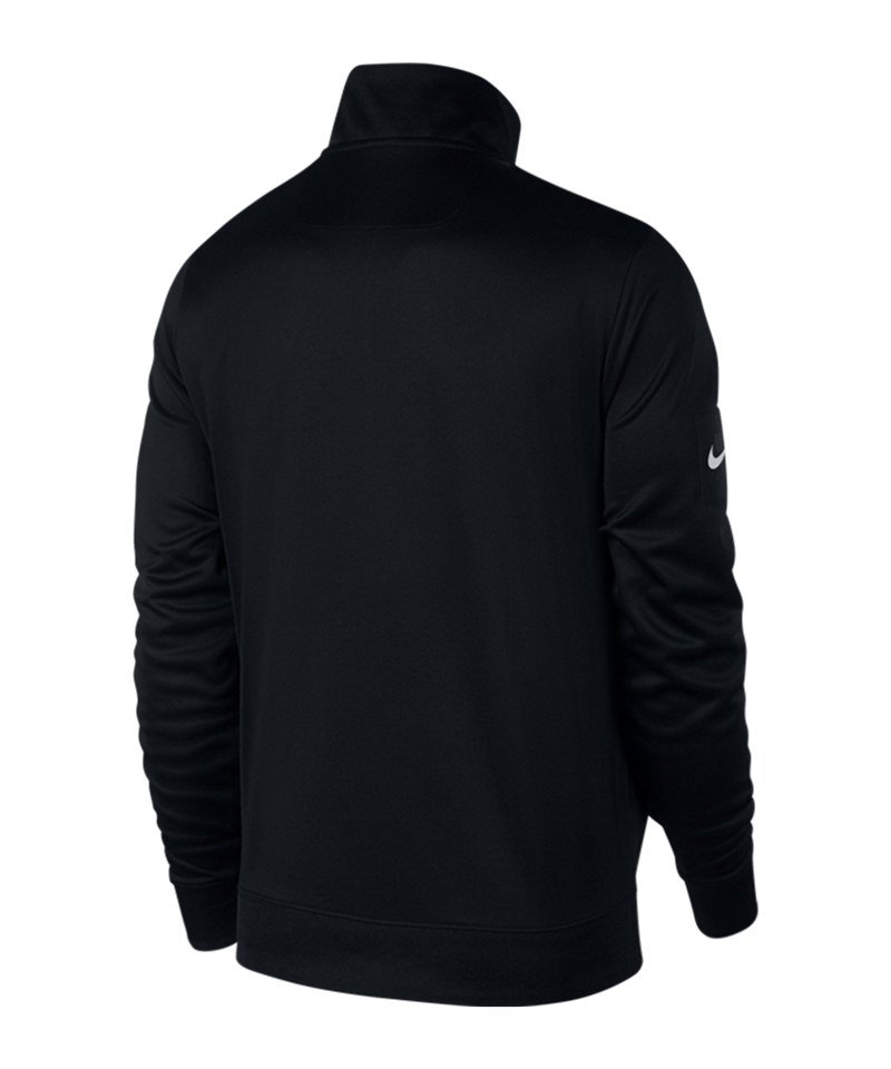 Nike Air 1/2 Zip Polyknit Jacket - Black