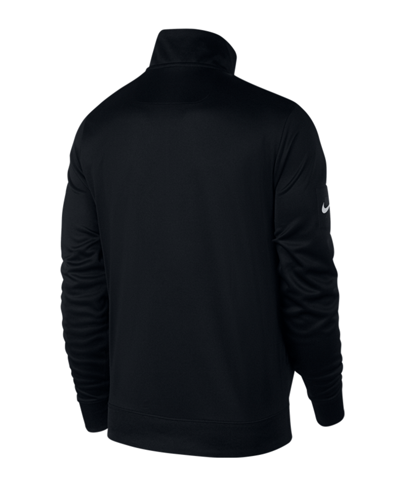 nike repeat pack polyknit logo taping crew neck sweat in khaki