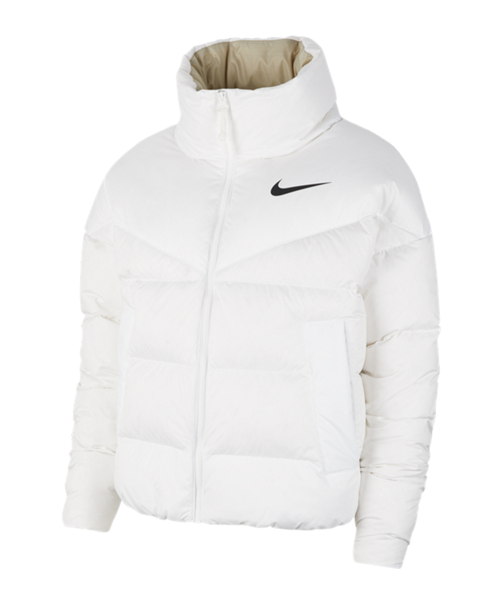 nike puffer jacket white