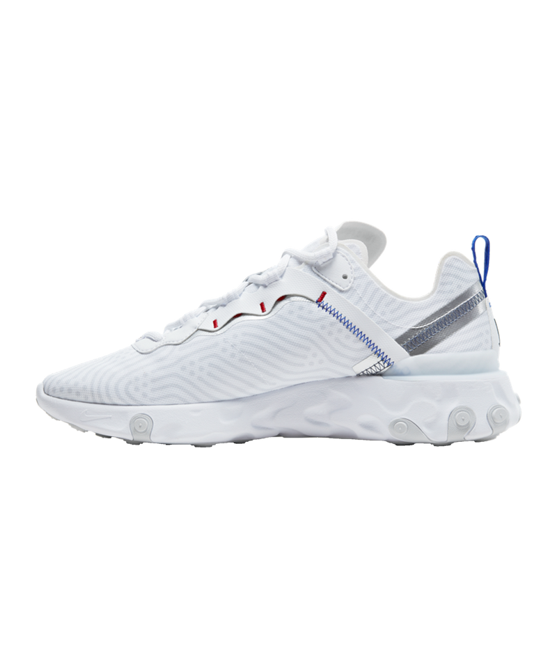 Nike react element 55 homme blanche best sale