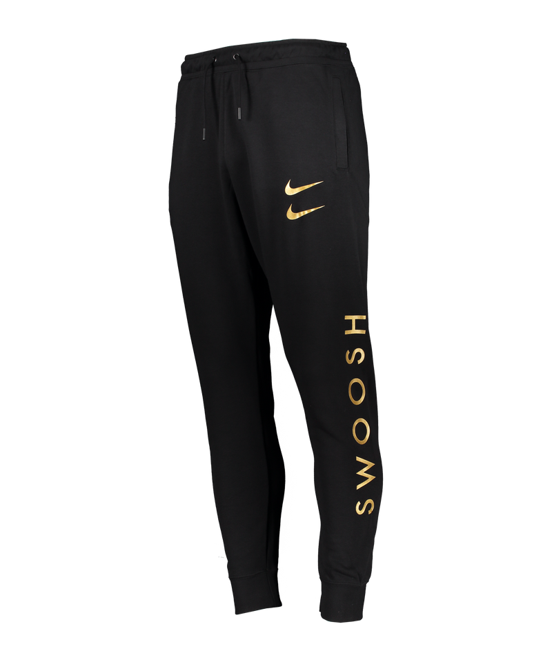 double nike swoosh pants