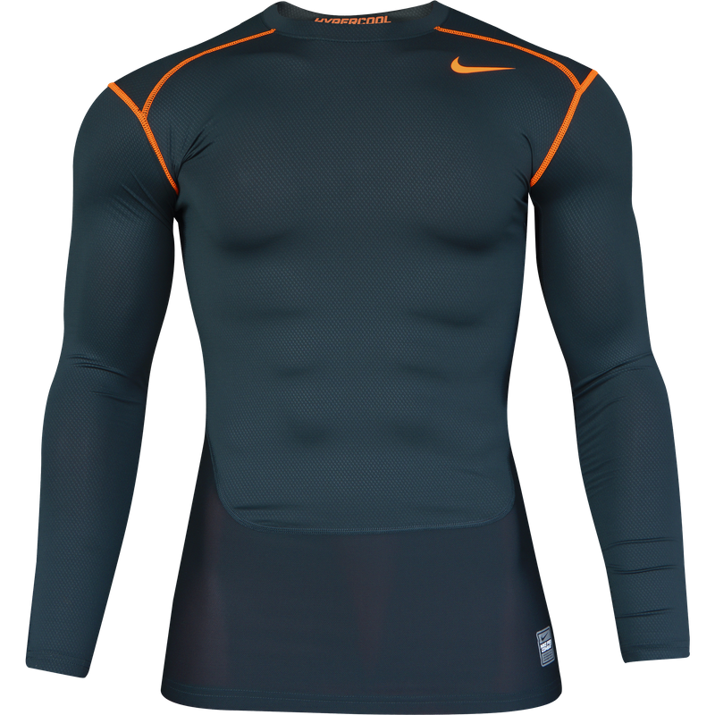 Nike, Tops, Nike Pro Combat Longsleeve Compression Shirt Large