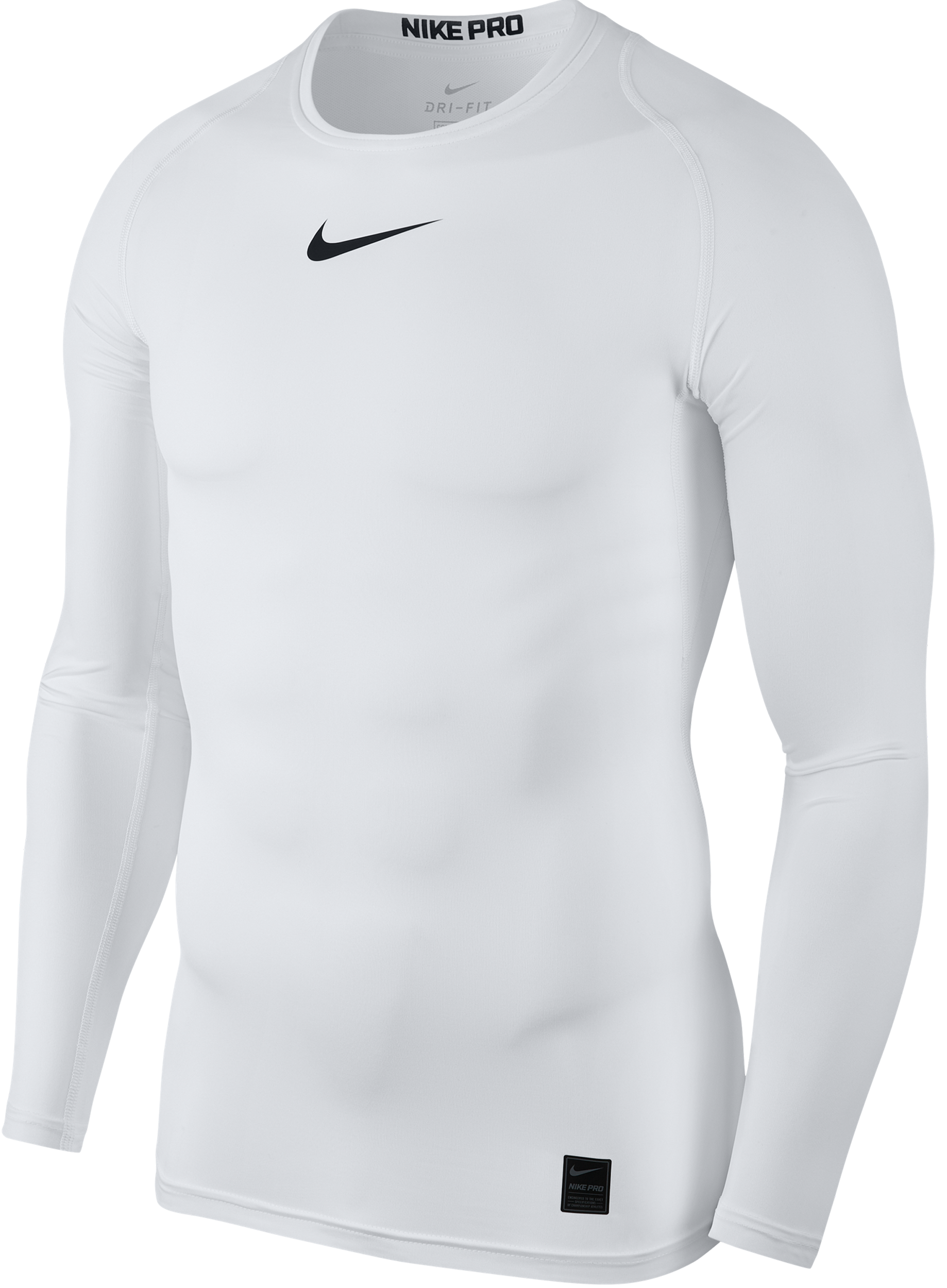 White Nike Pro Compression Tops. Nike UK