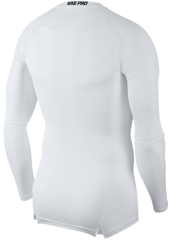 Nike Pro Compression LS Shirt - White